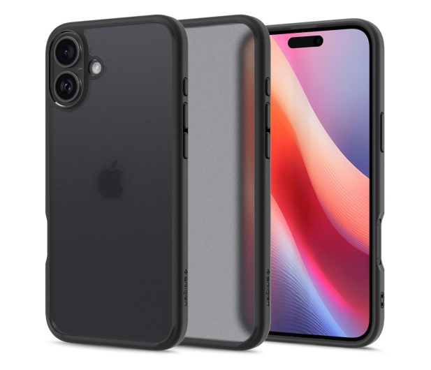 Spigen Ultra Hybrid do iPhone 16 Frost Black - 1279707 - zdjęcie 5